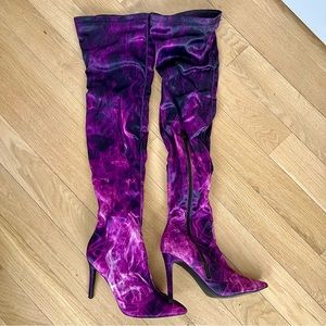 Dollskill - Poster Grl - Burn Notice Thigh High Boots